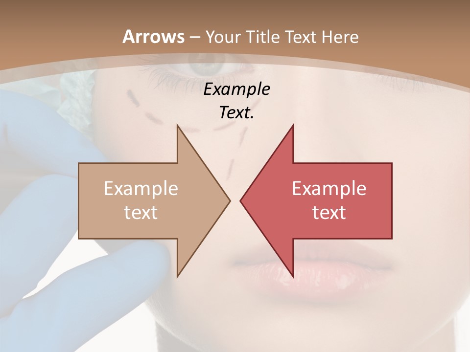 Lined White Drawing PowerPoint Template