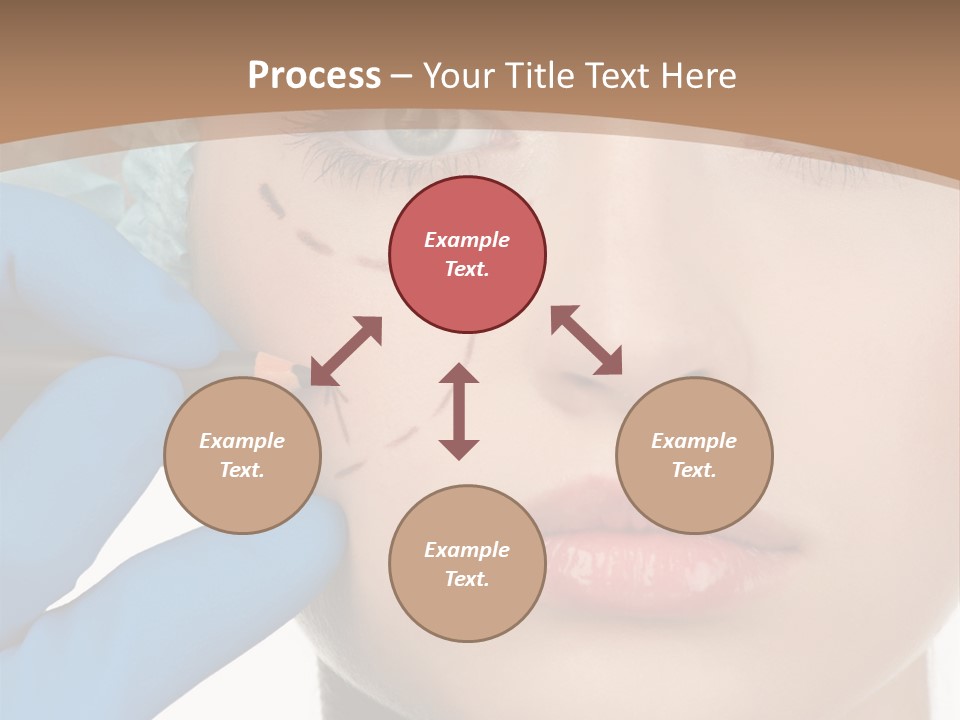 Lined White Drawing PowerPoint Template