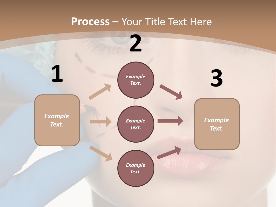 Lined White Drawing PowerPoint Template