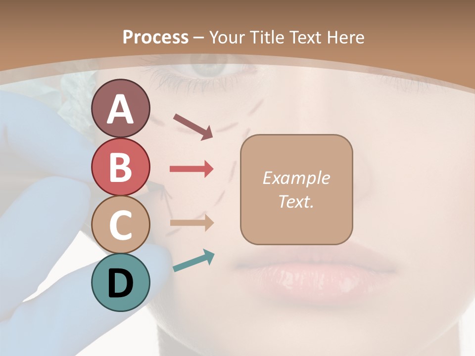 Lined White Drawing PowerPoint Template