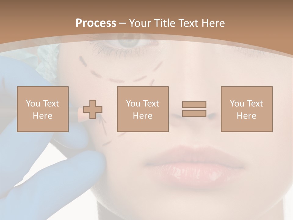 Lined White Drawing PowerPoint Template