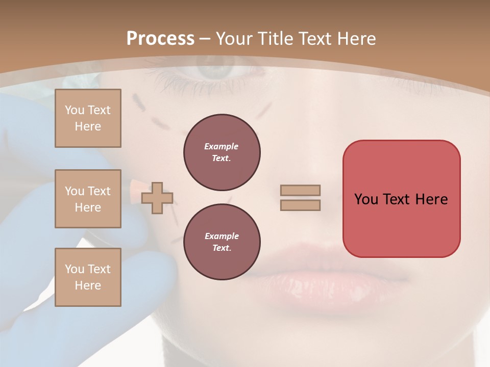 Lined White Drawing PowerPoint Template