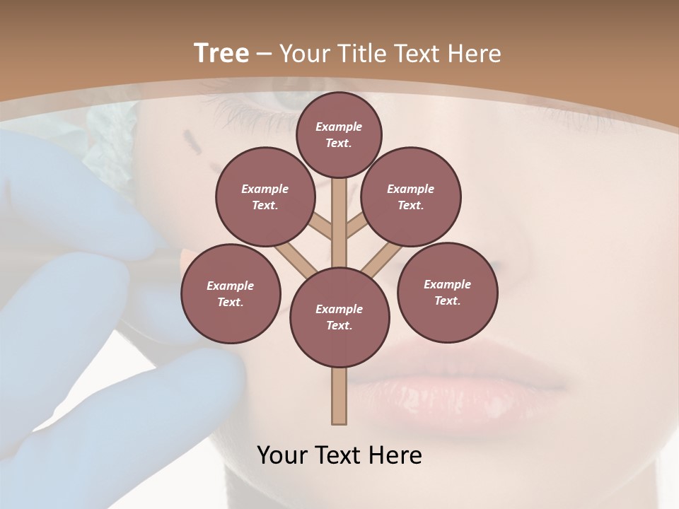 Lined White Drawing PowerPoint Template