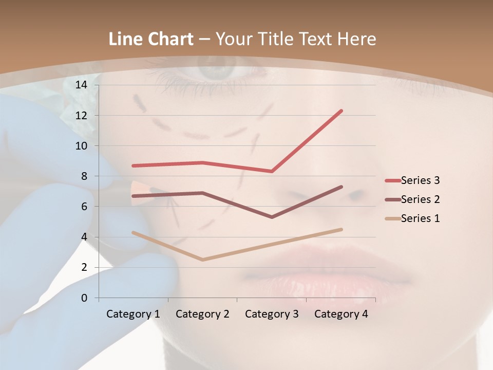 Lined White Drawing PowerPoint Template