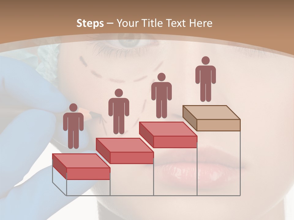 Lined White Drawing PowerPoint Template