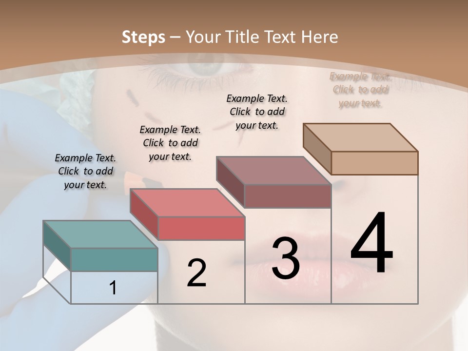 Lined White Drawing PowerPoint Template