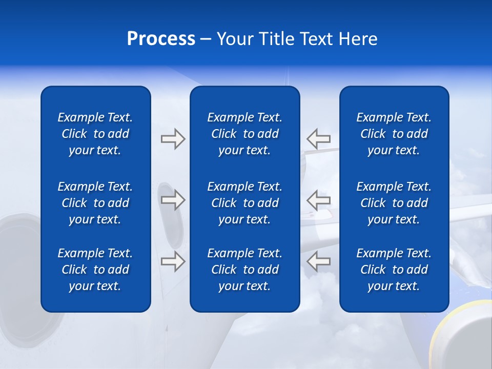 Industry Aerospace Navy PowerPoint Template