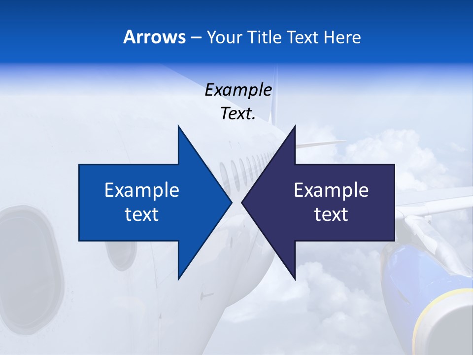 Industry Aerospace Navy PowerPoint Template