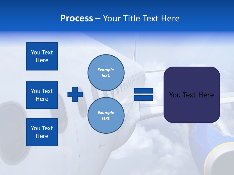 Industry Aerospace Navy PowerPoint Template