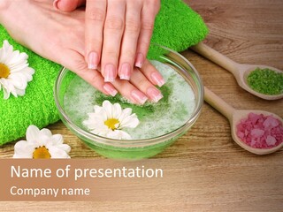 Purity Female Background PowerPoint Template