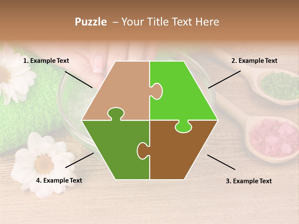 Purity Female Background PowerPoint Template