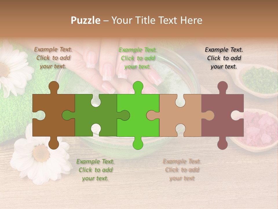 Purity Female Background PowerPoint Template