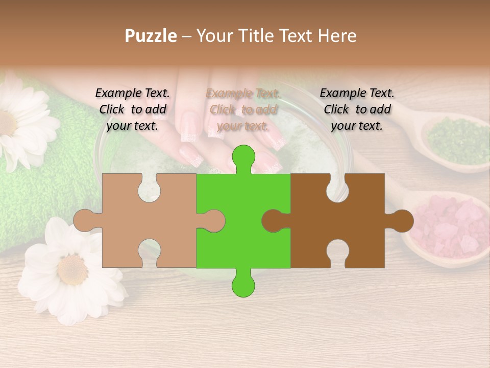 Purity Female Background PowerPoint Template