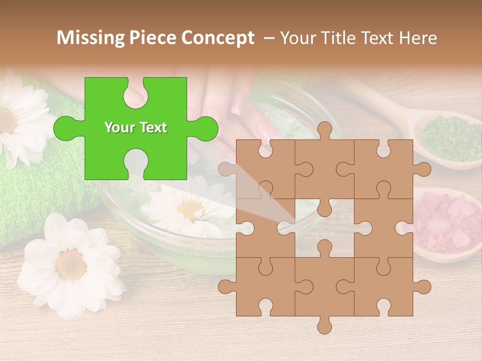 Purity Female Background PowerPoint Template