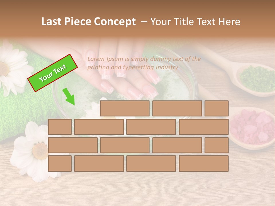 Purity Female Background PowerPoint Template