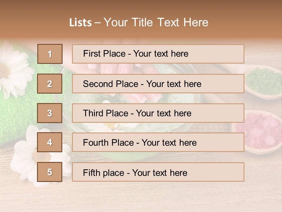 Purity Female Background PowerPoint Template