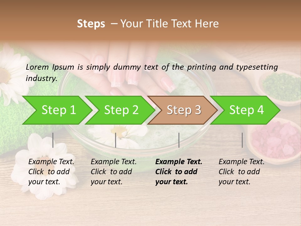 Purity Female Background PowerPoint Template