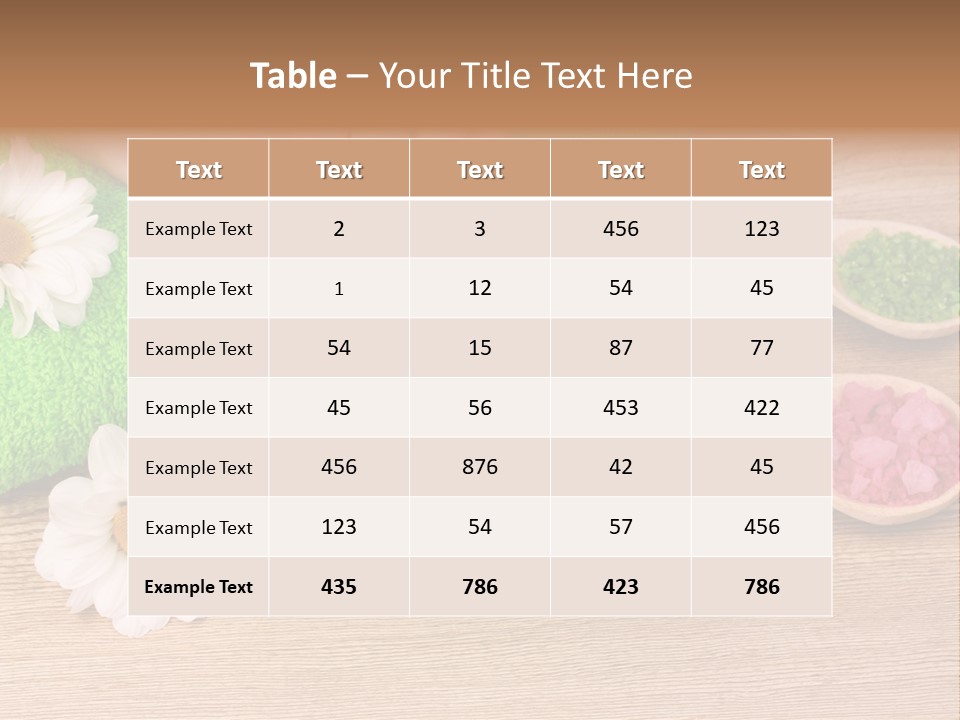 Purity Female Background PowerPoint Template