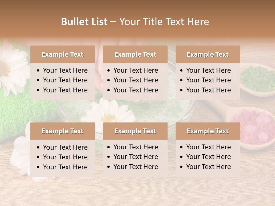 Purity Female Background PowerPoint Template