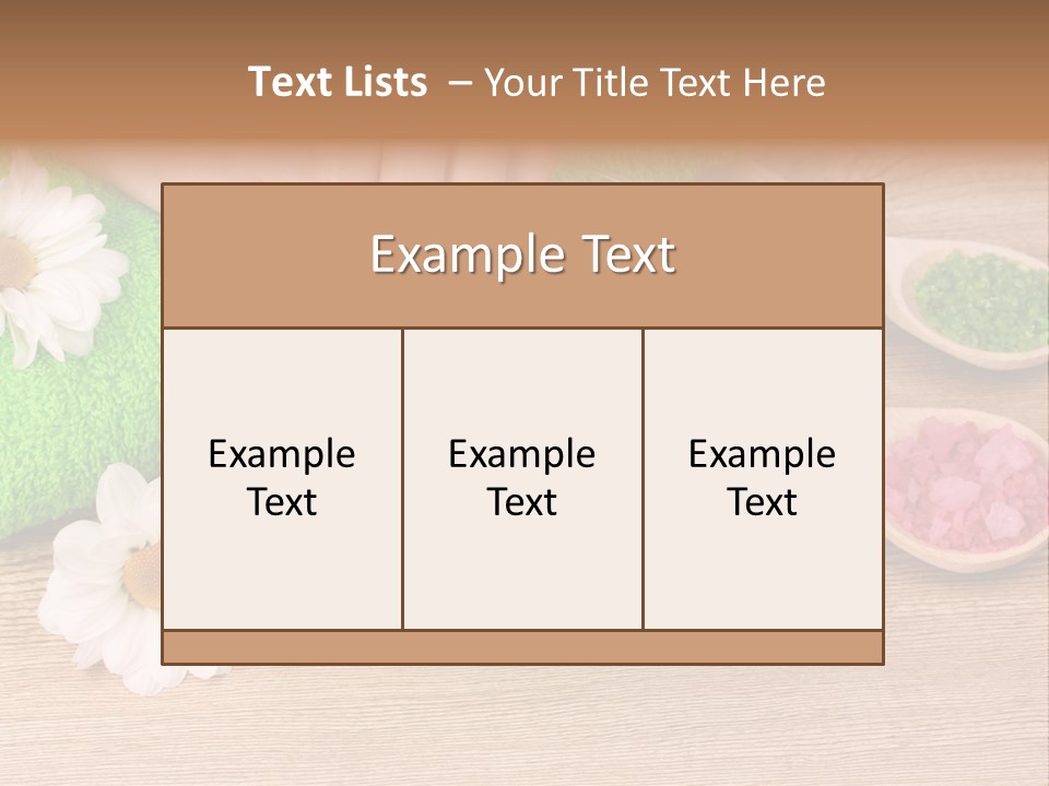 Purity Female Background PowerPoint Template