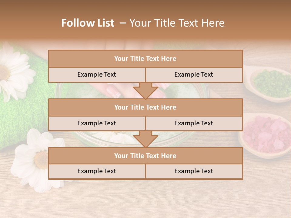 Purity Female Background PowerPoint Template