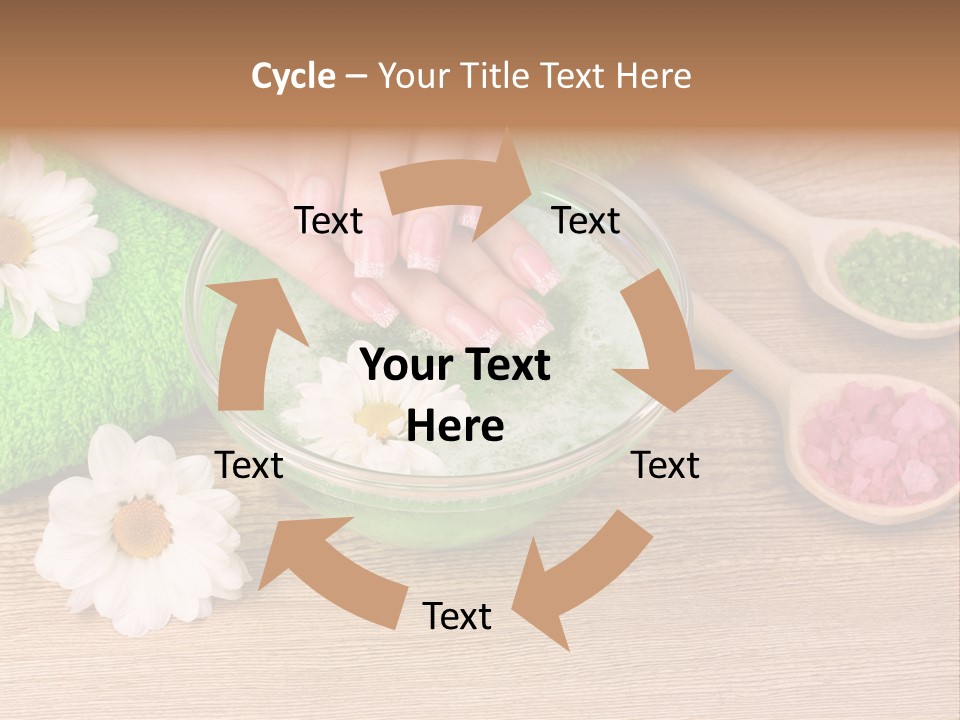 Purity Female Background PowerPoint Template