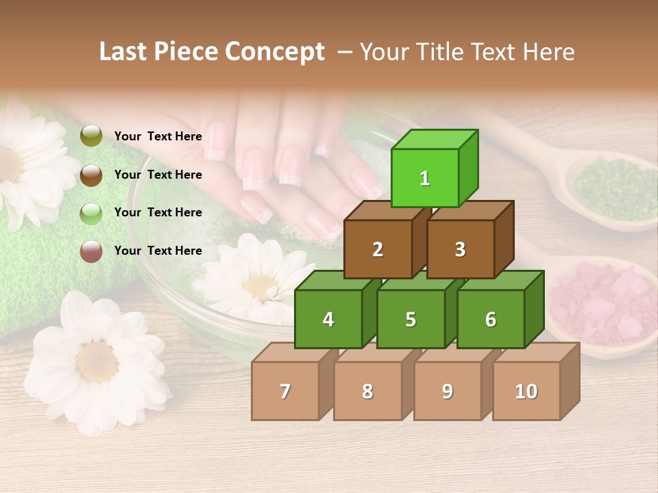 Purity Female Background PowerPoint Template