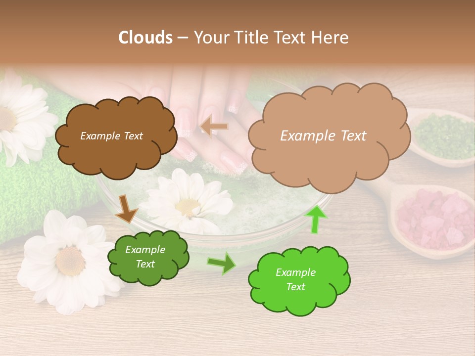 Purity Female Background PowerPoint Template