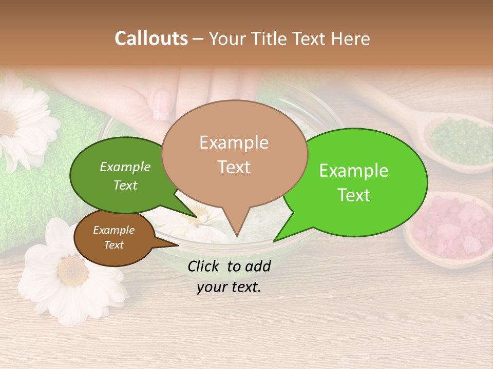 Purity Female Background PowerPoint Template