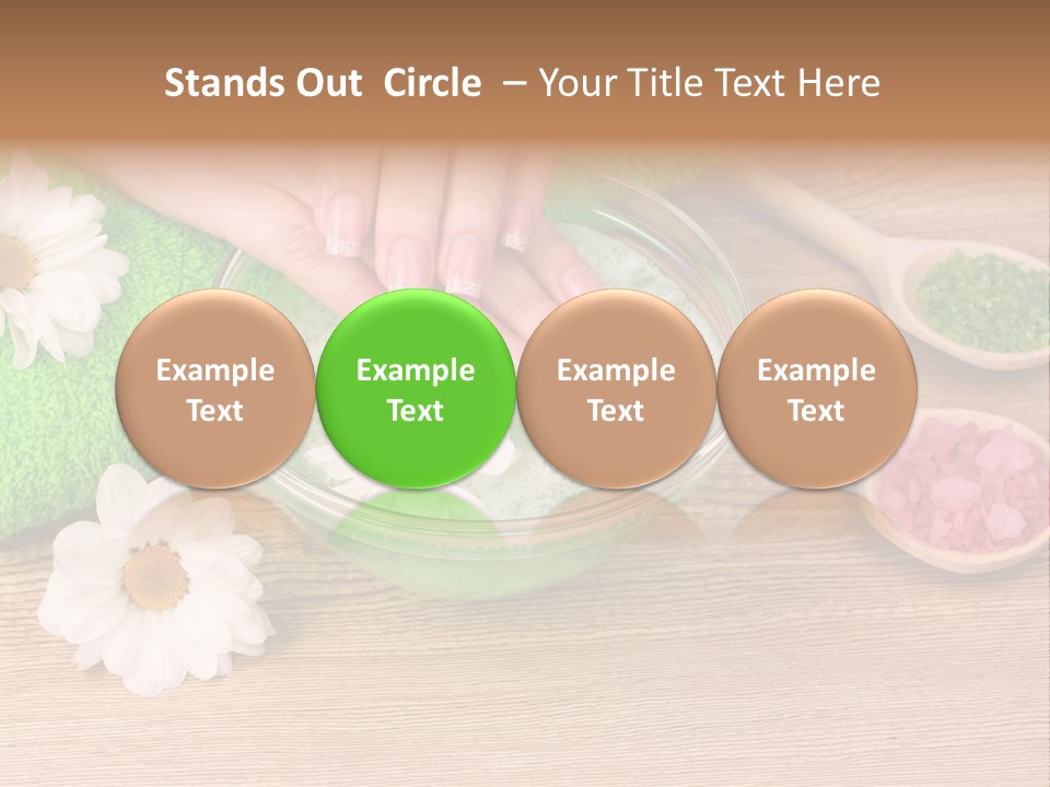 Purity Female Background PowerPoint Template