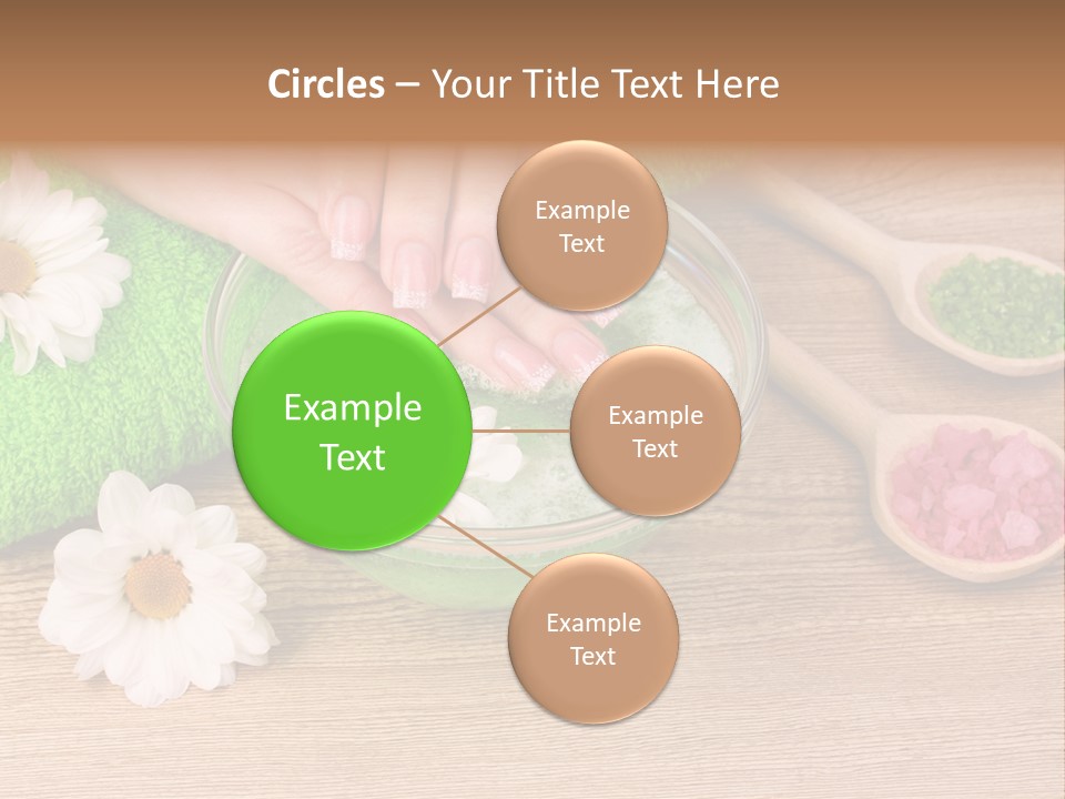 Purity Female Background PowerPoint Template