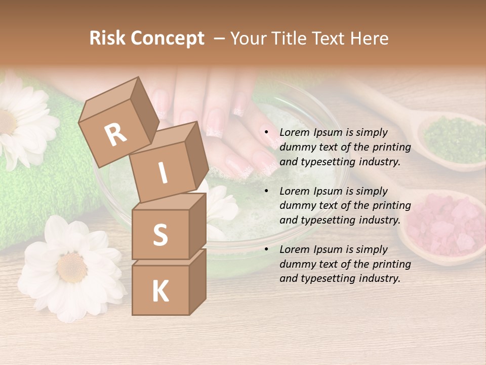 Purity Female Background PowerPoint Template