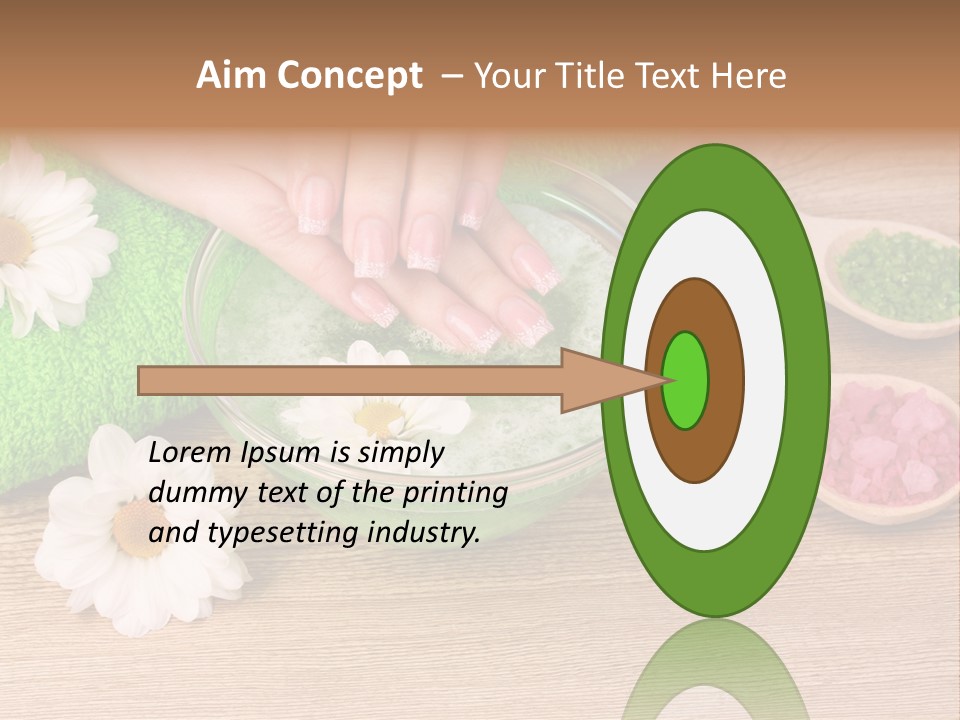 Purity Female Background PowerPoint Template