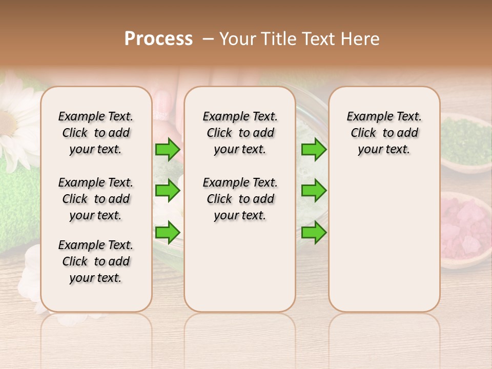 Purity Female Background PowerPoint Template