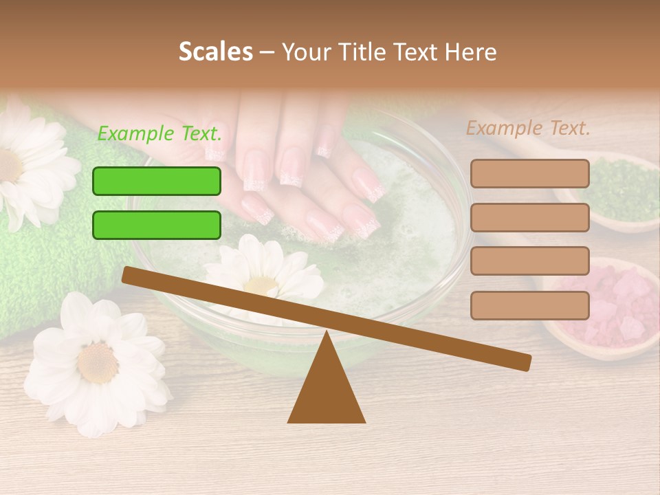 Purity Female Background PowerPoint Template