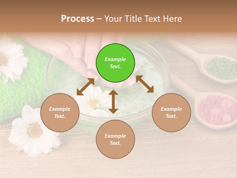 Purity Female Background PowerPoint Template