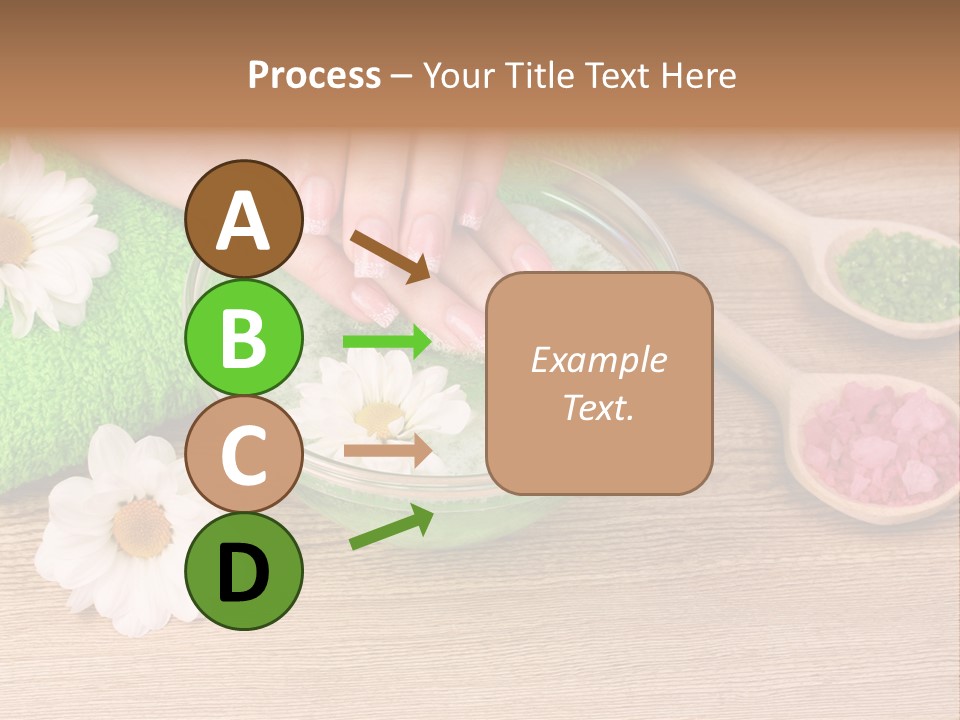 Purity Female Background PowerPoint Template