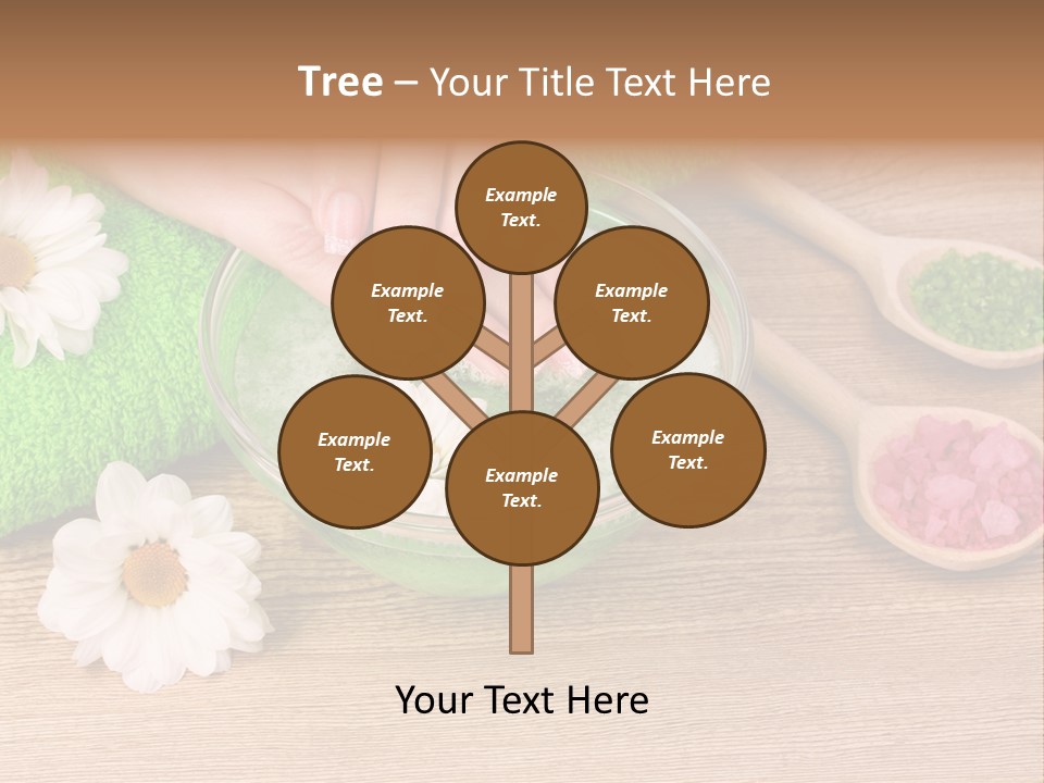 Purity Female Background PowerPoint Template