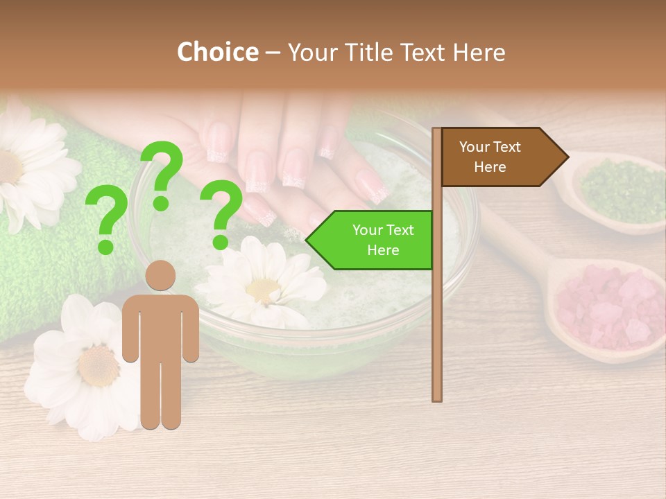 Purity Female Background PowerPoint Template