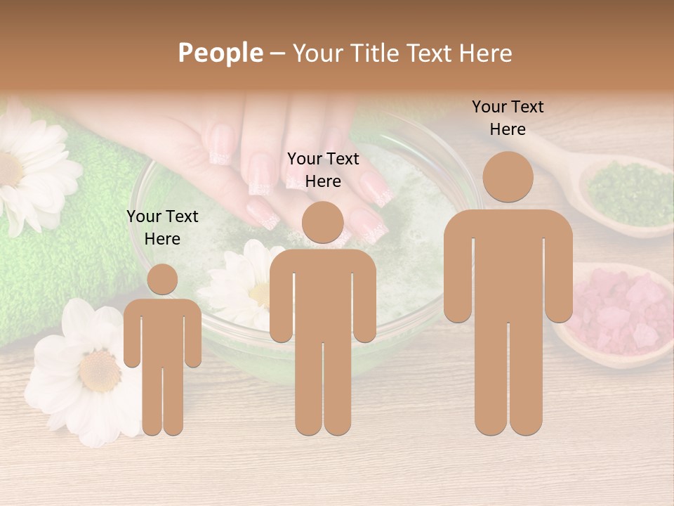 Purity Female Background PowerPoint Template