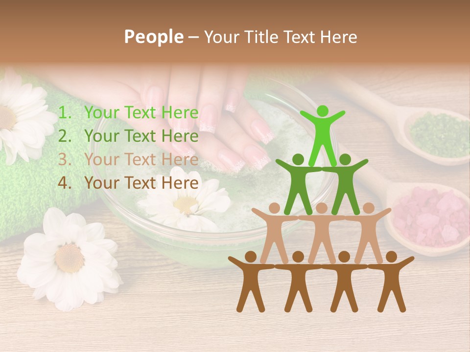 Purity Female Background PowerPoint Template