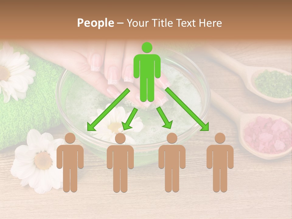 Purity Female Background PowerPoint Template