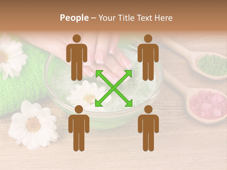 Purity Female Background PowerPoint Template