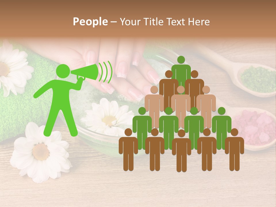 Purity Female Background PowerPoint Template