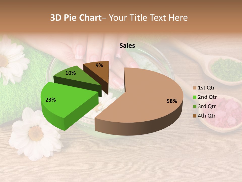 Purity Female Background PowerPoint Template