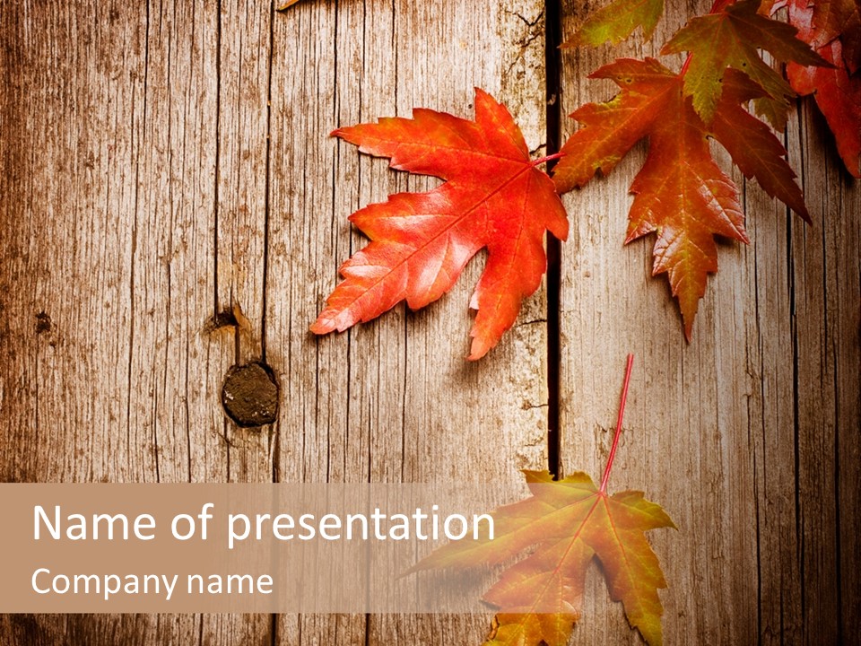 Rough Blank Rusted PowerPoint Template