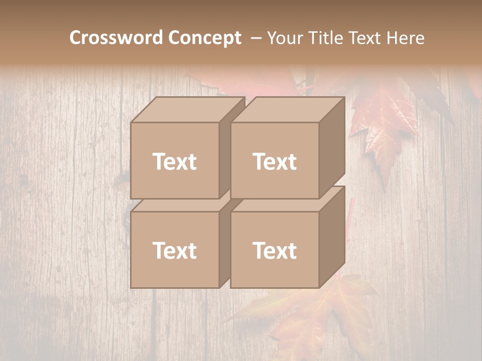 Rough Blank Rusted PowerPoint Template