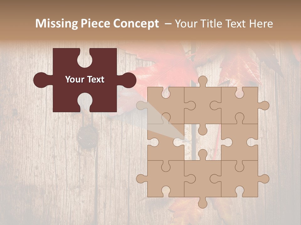 Rough Blank Rusted PowerPoint Template