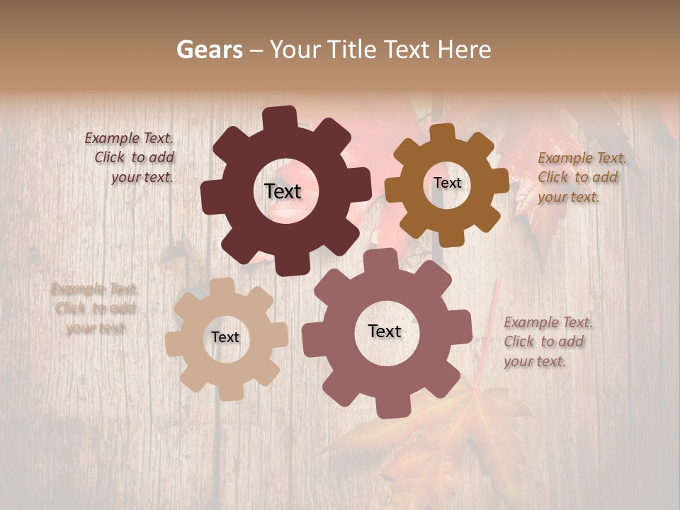 Rough Blank Rusted PowerPoint Template