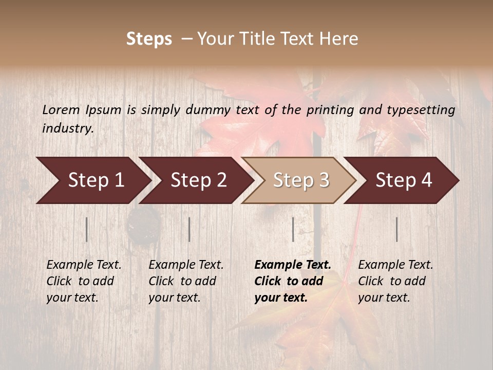 Rough Blank Rusted PowerPoint Template